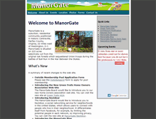 Tablet Screenshot of manorgate.info